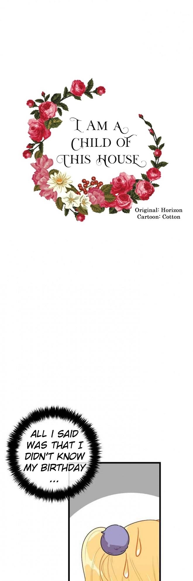 I Am A Child Of This House Chapter 40 - Page 1