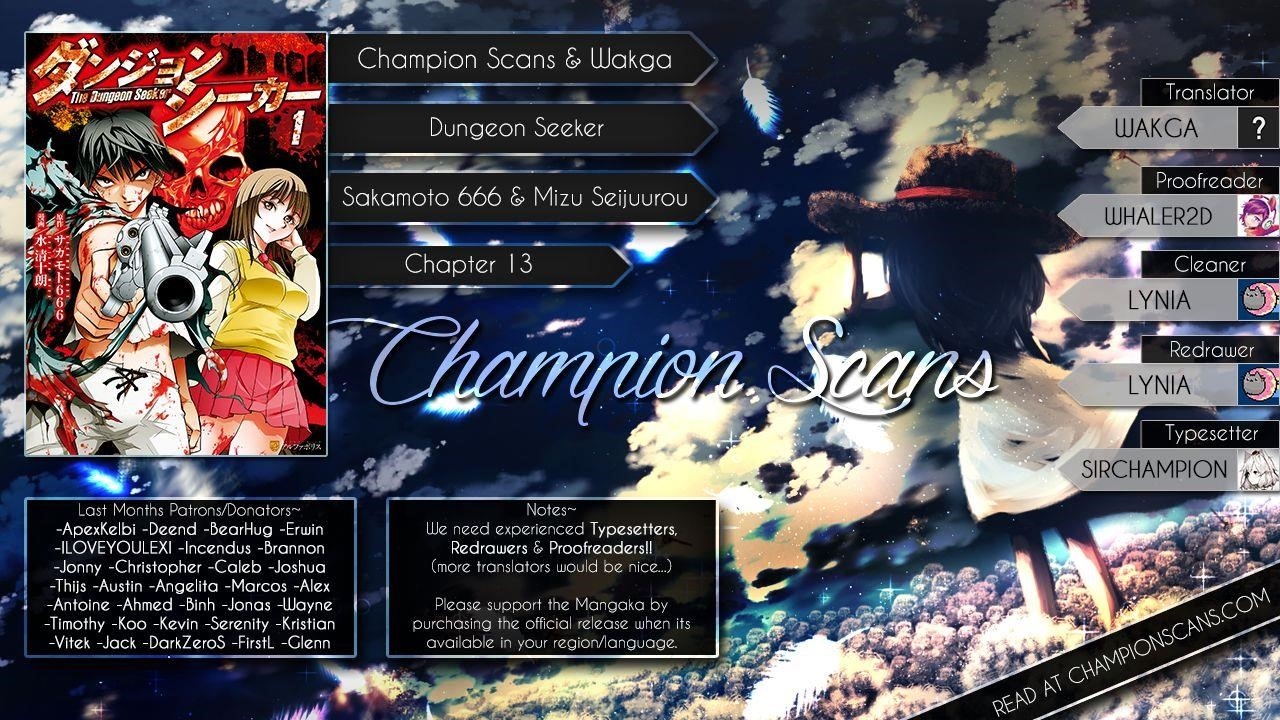 Dungeon Seeker Chapter 13 - Page 1