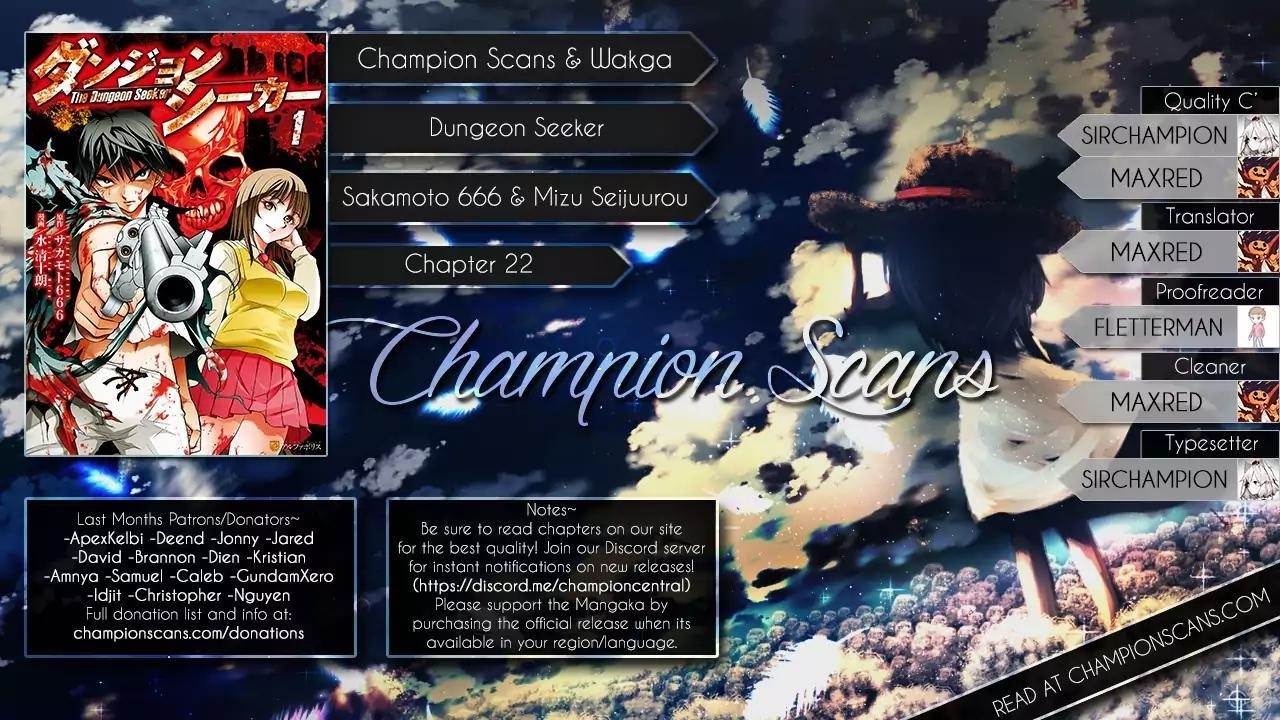 Dungeon Seeker Chapter 22 - Page 1