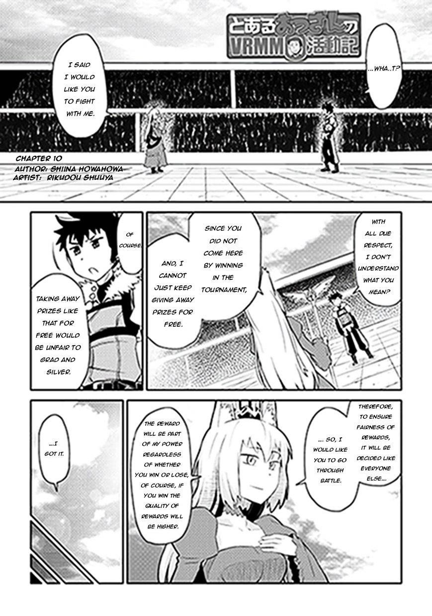 Toaru Ossan no VRMMO Katsudouki Chapter 10 - Page 1