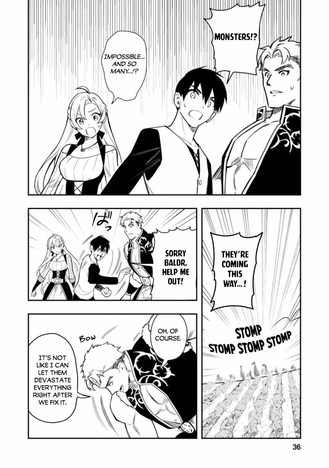 Noumin Kanren No Skill Bakka Agetetara Naze Ka Tsuyoku Natta Chapter 36.2 - Page 14