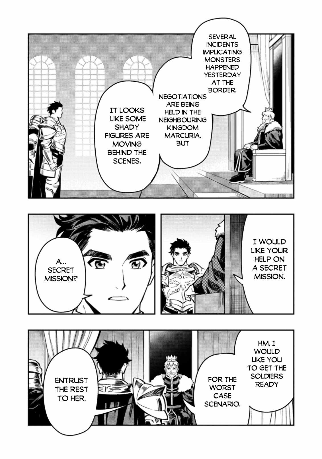 Noumin Kanren No Skill Bakka Agetetara Naze Ka Tsuyoku Natta Chapter 42.1 - Page 2