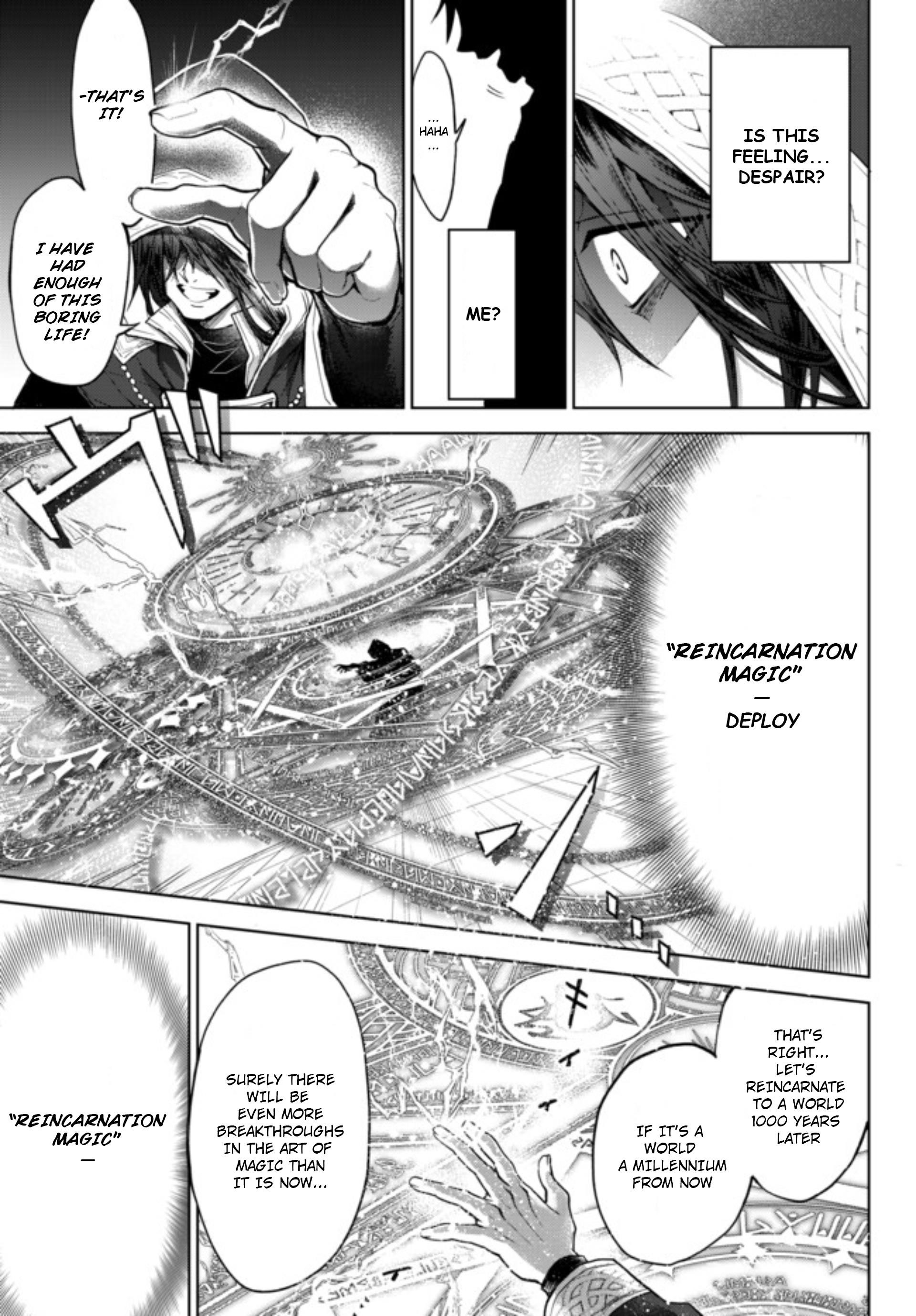 The Second Life Cheat Reincarnation Mage ~If The Strongest Reincarnated After 1000 Years, Life Would Be Too Easy~ Chapter 1.1 - Page 3