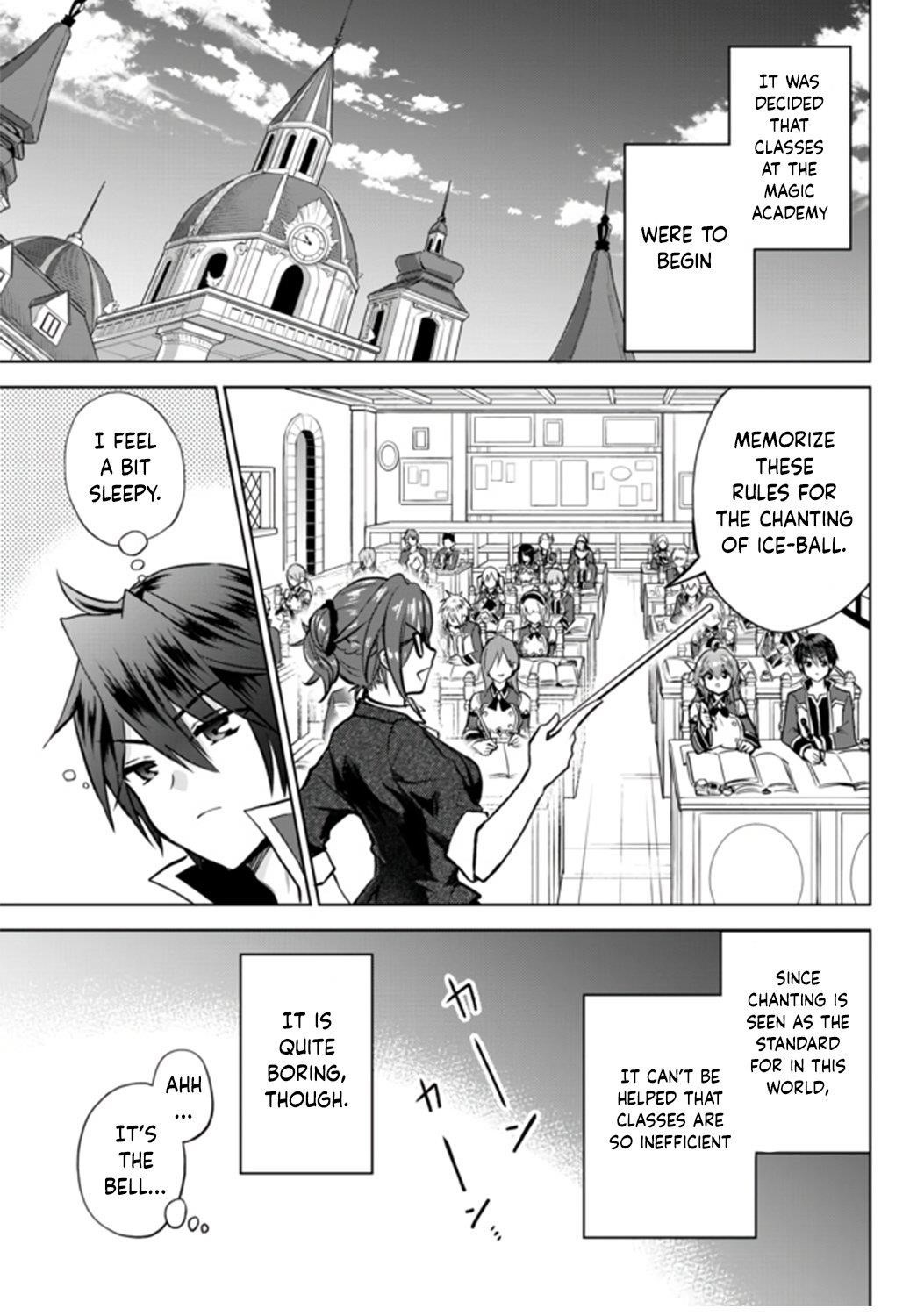 The Second Life Cheat Reincarnation Mage ~If The Strongest Reincarnated After 1000 Years, Life Would Be Too Easy~ Chapter 7 - Page 1