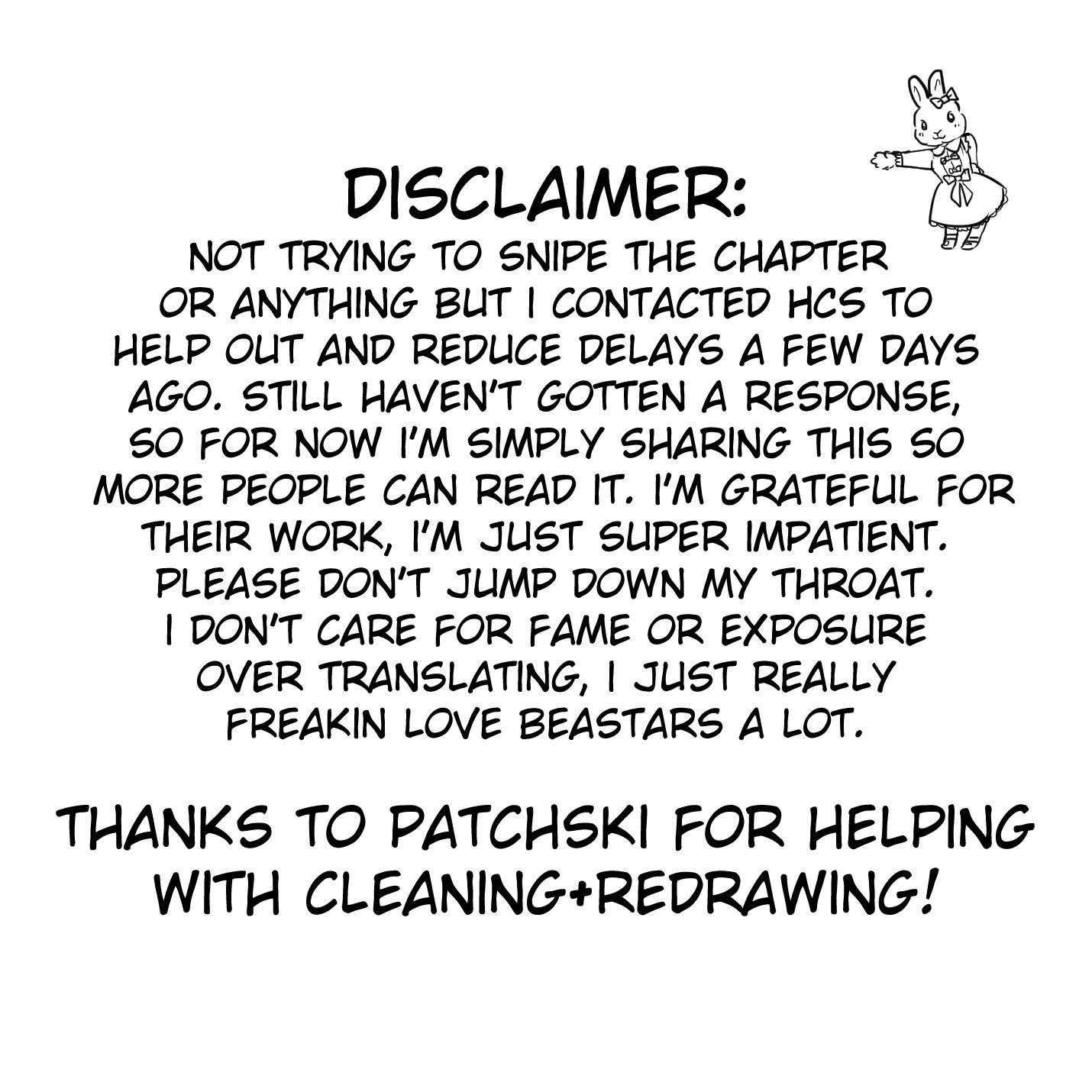 Beastars Chapter 156 - Page 20