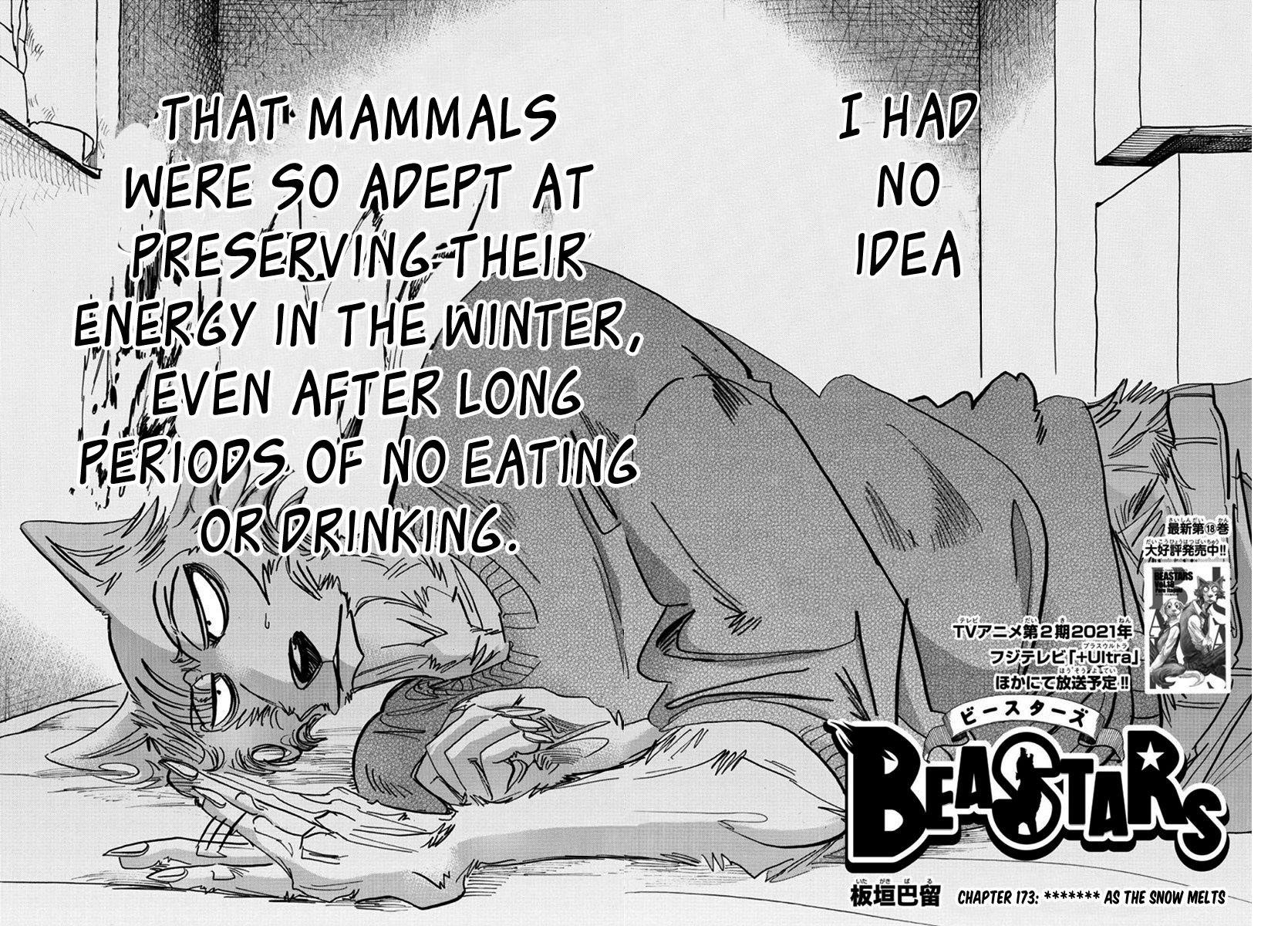 Beastars Chapter 173 - Page 2