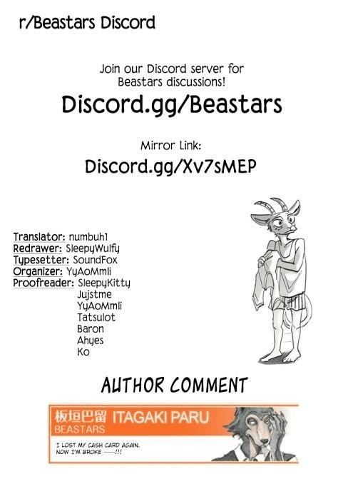 Beastars Chapter 181 - Page 20