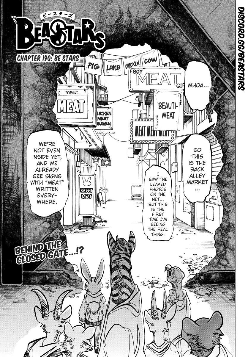 Beastars Chapter 190 - Page 1