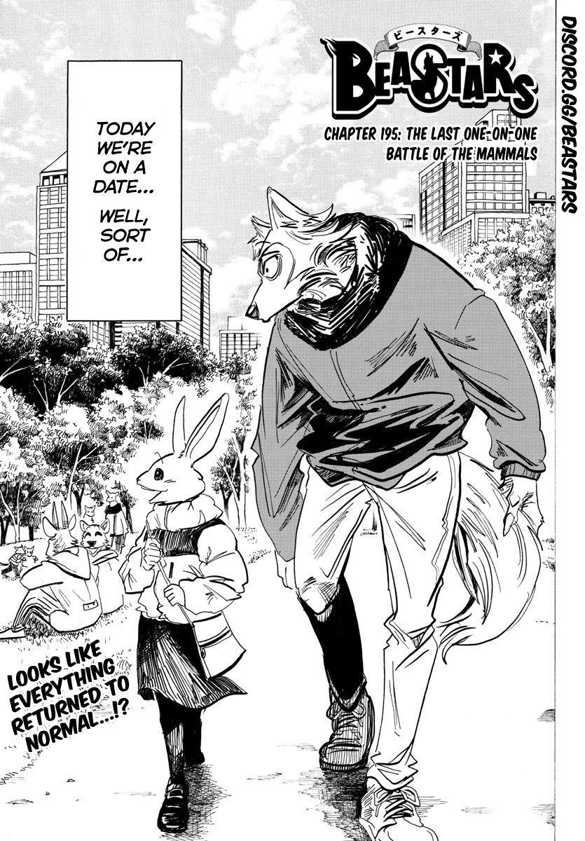 Beastars Chapter 195 - Page 1