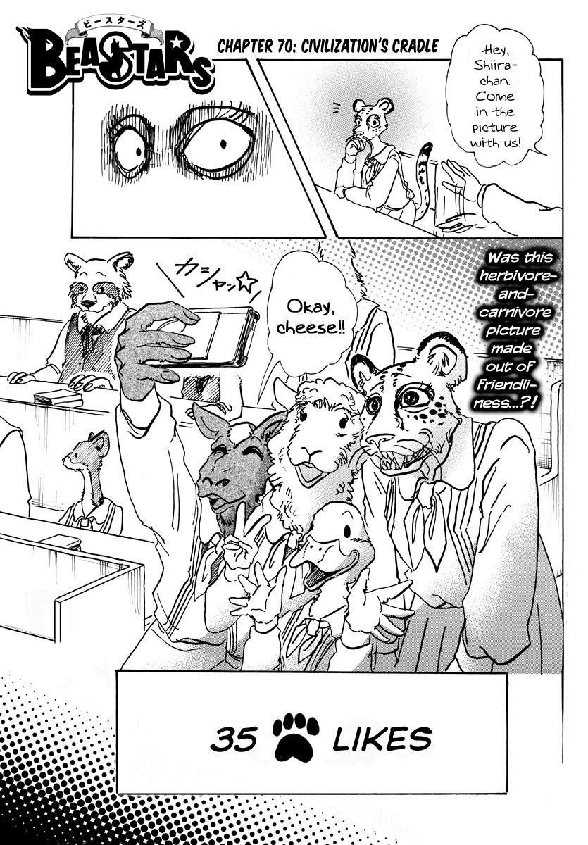 Beastars Chapter 70 - Page 1