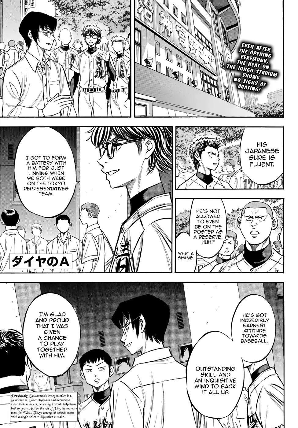 Daiya no A – Act II Chapter 143 - Page 1