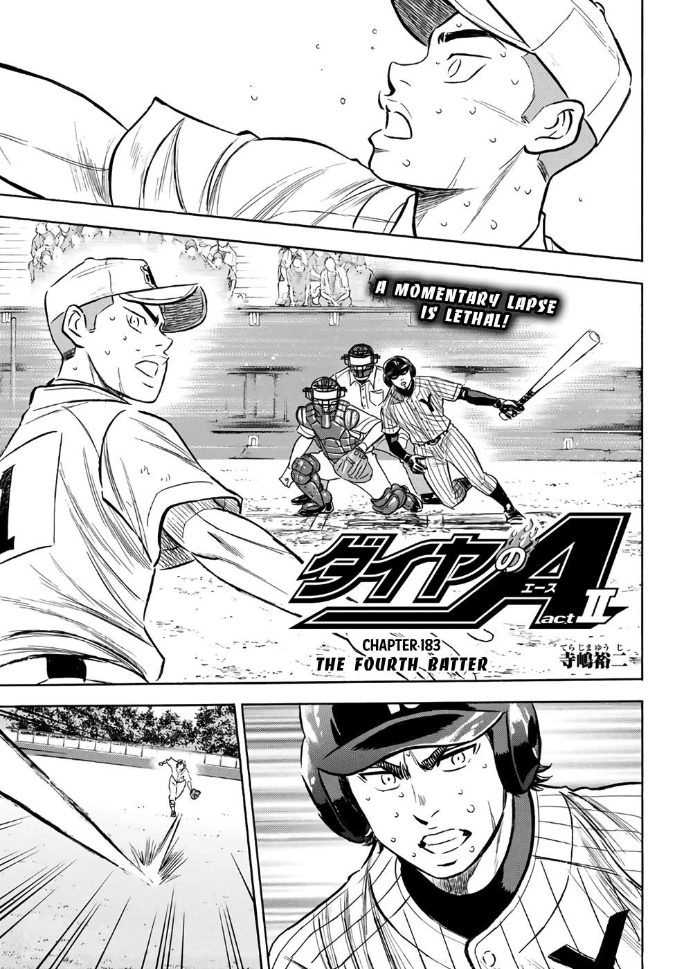 Daiya no A – Act II Chapter 183 - Page 1