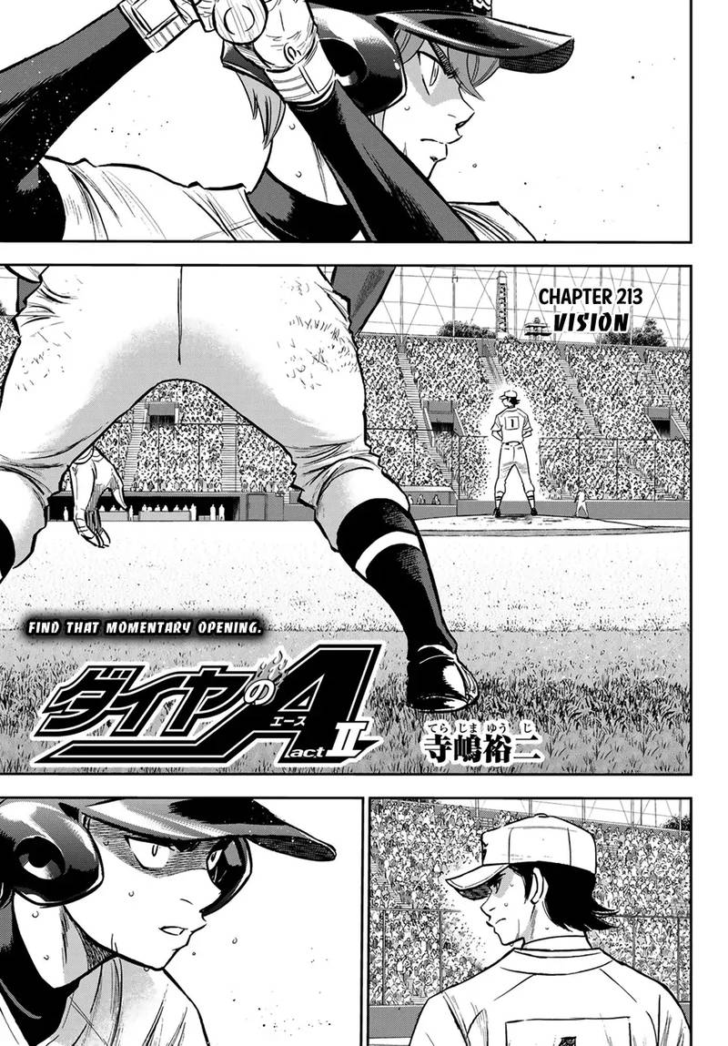 Daiya no A – Act II Chapter 213 - Page 1