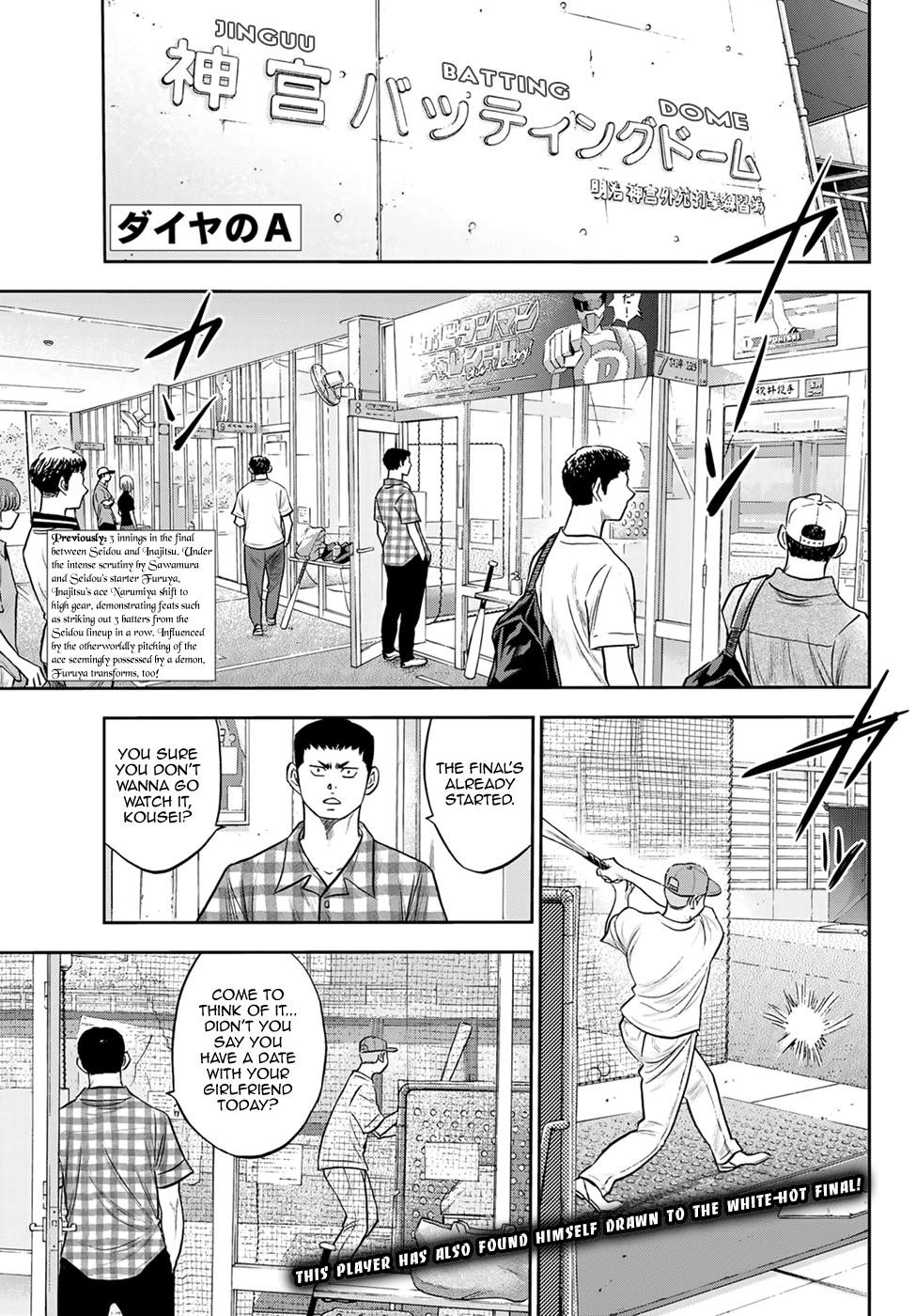 Daiya no A – Act II Chapter 270 - Page 1