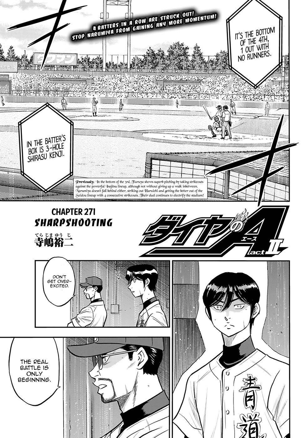 Daiya no A – Act II Chapter 271 - Page 1