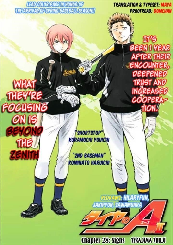 Daiya no A – Act II Chapter 28 - Page 20