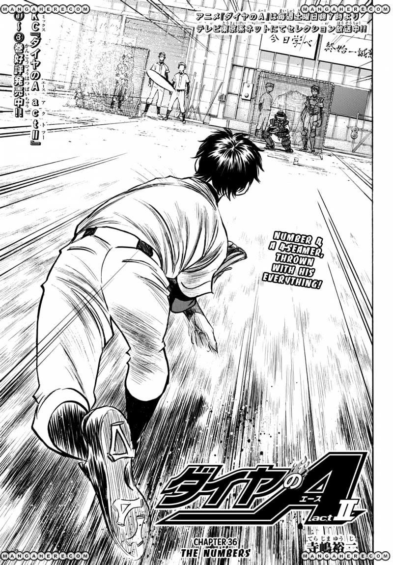 Daiya no A – Act II Chapter 36 - Page 1
