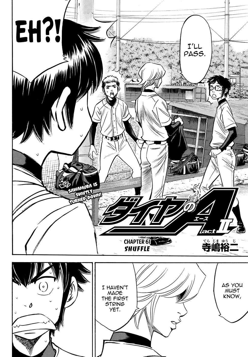 Daiya no A – Act II Chapter 61 - Page 2