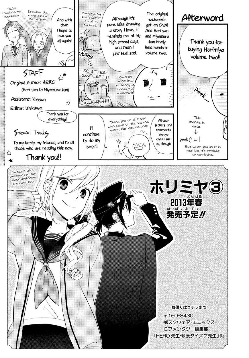 HORIMIYA Chapter 13.5 - Page 10