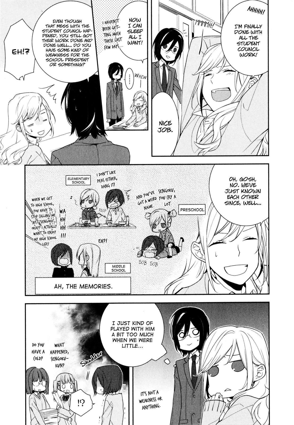 HORIMIYA Chapter 8 - Page 1