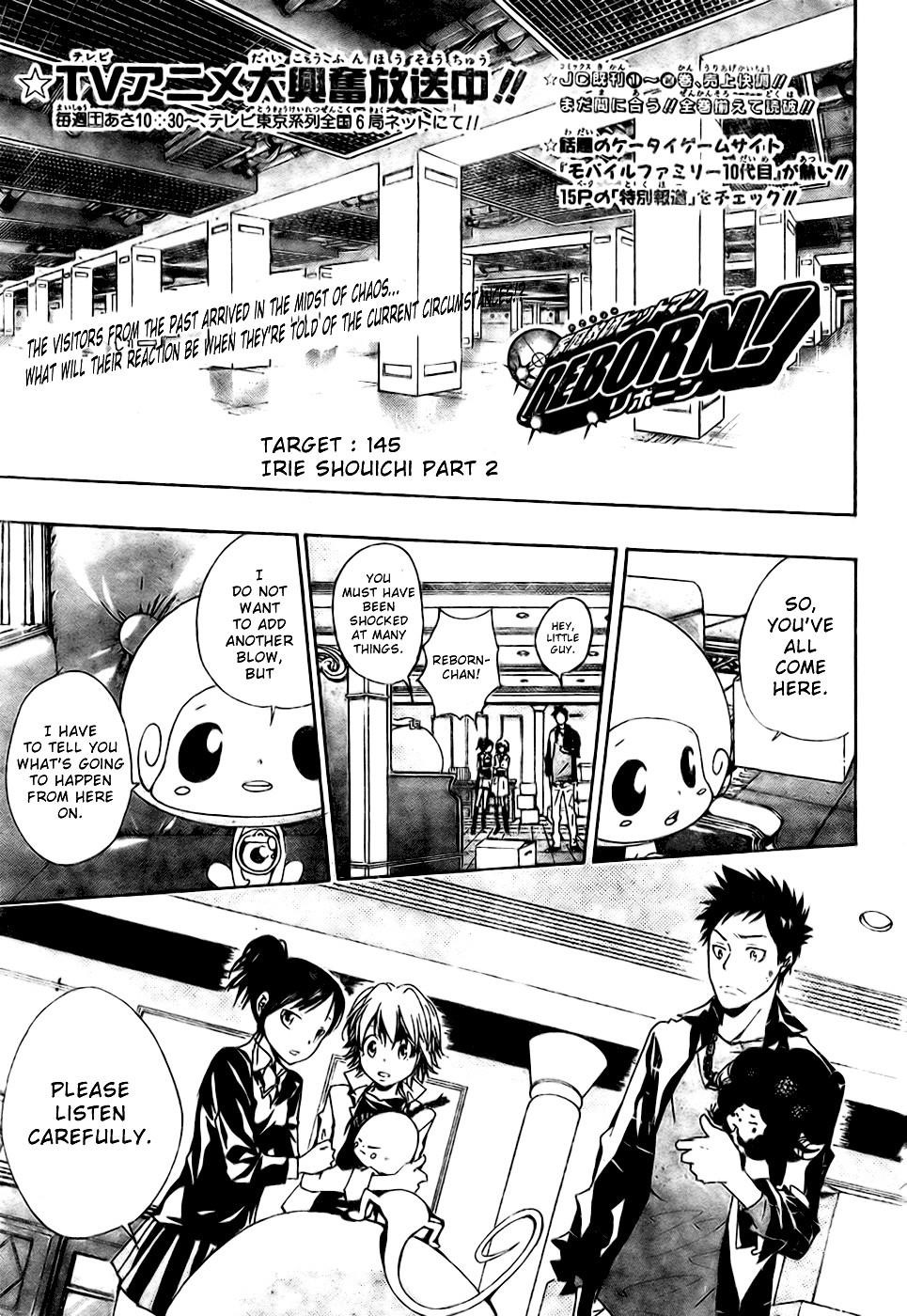 Hitman Reborn Chapter 145 - Page 1