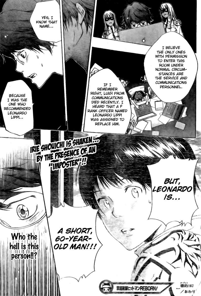 Hitman Reborn Chapter 167 - Page 17