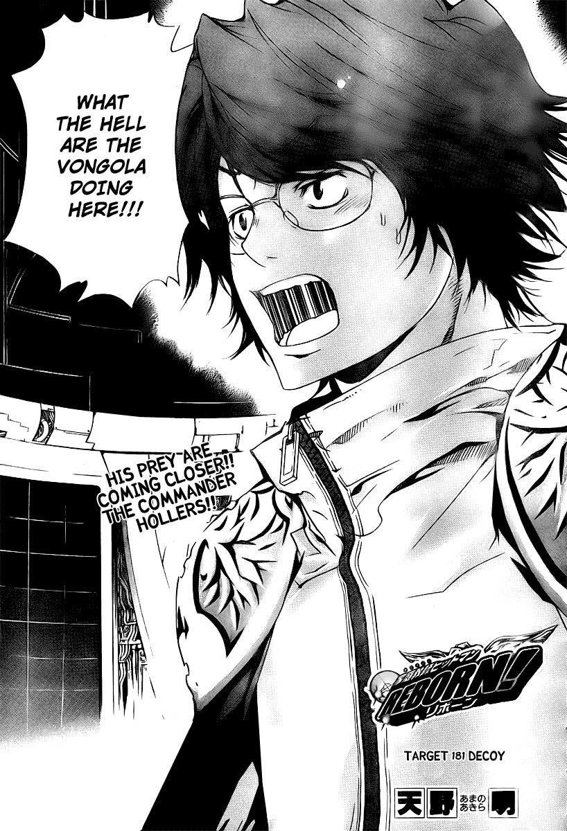 Hitman Reborn Chapter 181 - Page 3