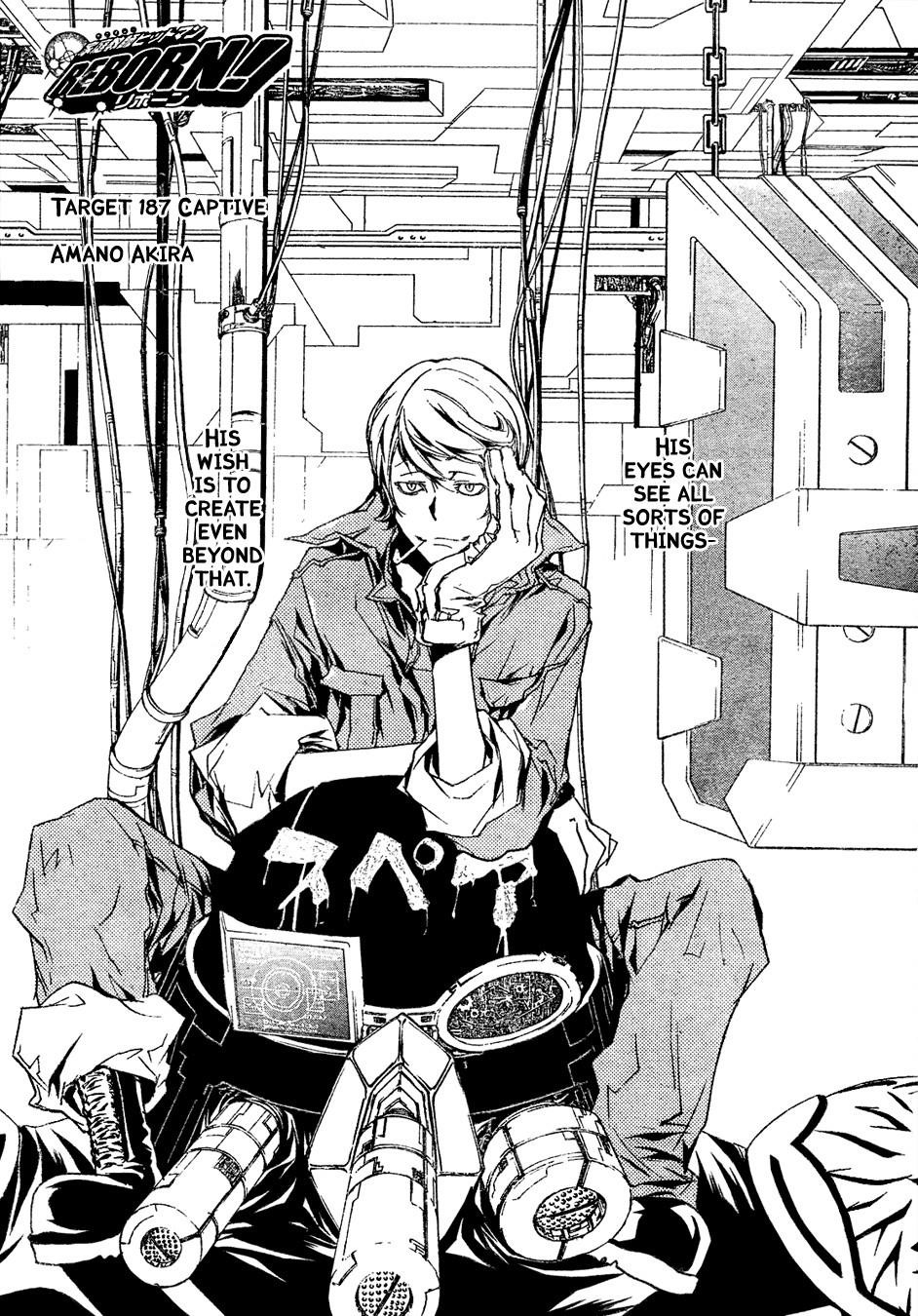 Hitman Reborn Chapter 187 - Page 1