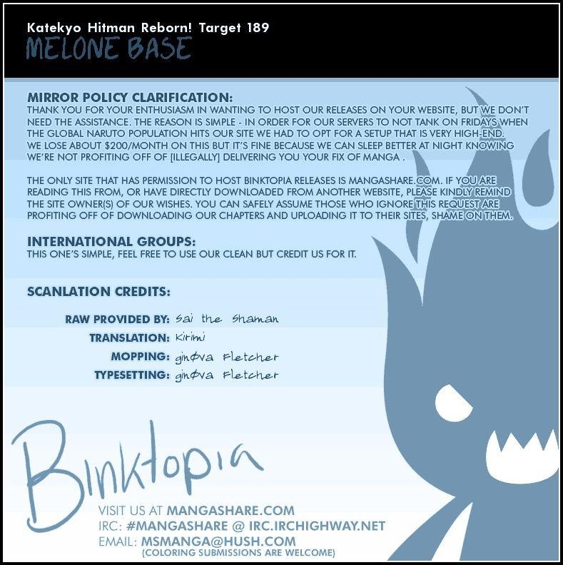 Hitman Reborn Chapter 189 - Page 17