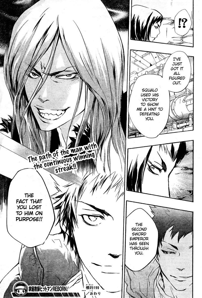 Hitman Reborn Chapter 199 - Page 19