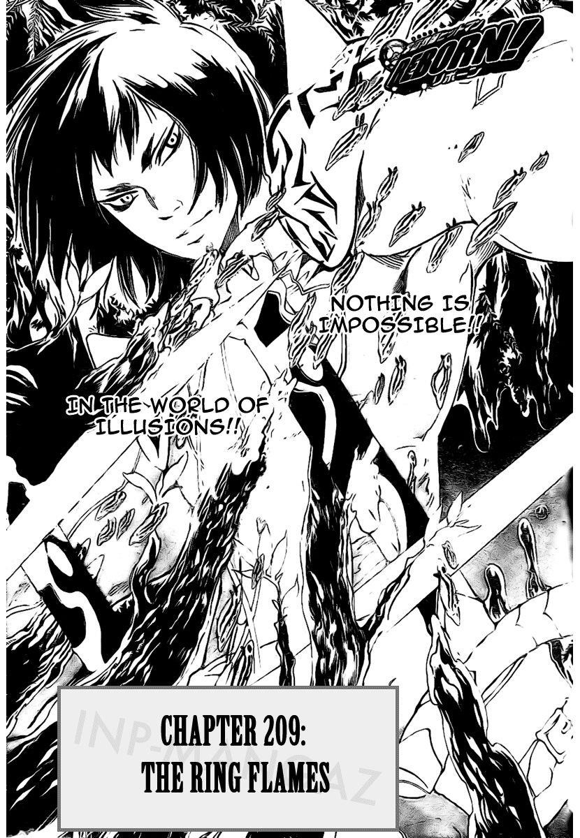 Hitman Reborn Chapter 209 - Page 1