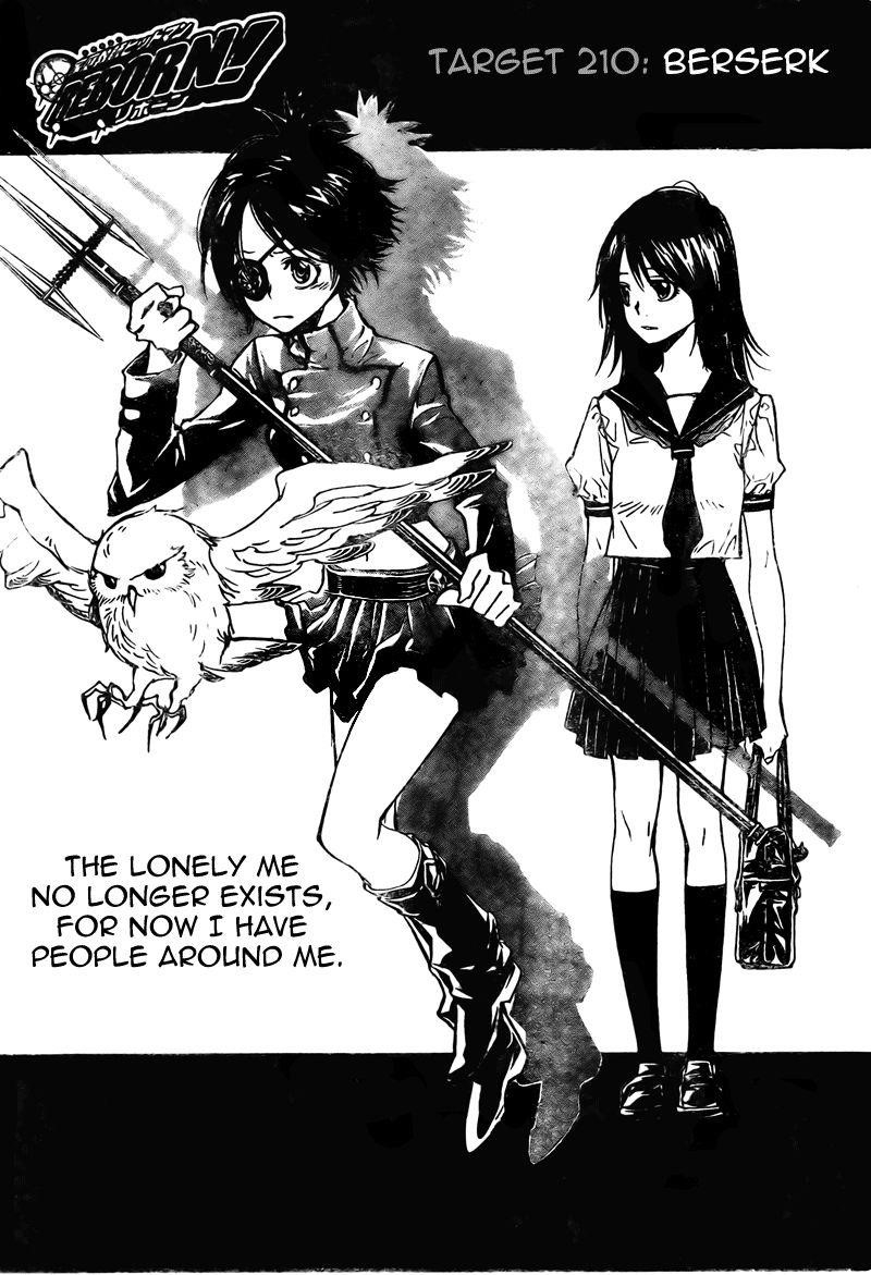 Hitman Reborn Chapter 210 - Page 1