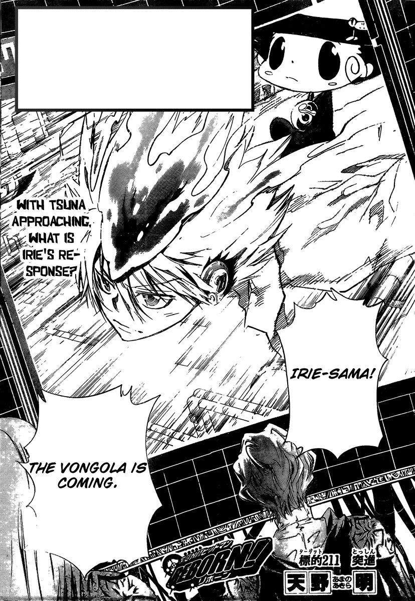 Hitman Reborn Chapter 211 - Page 1