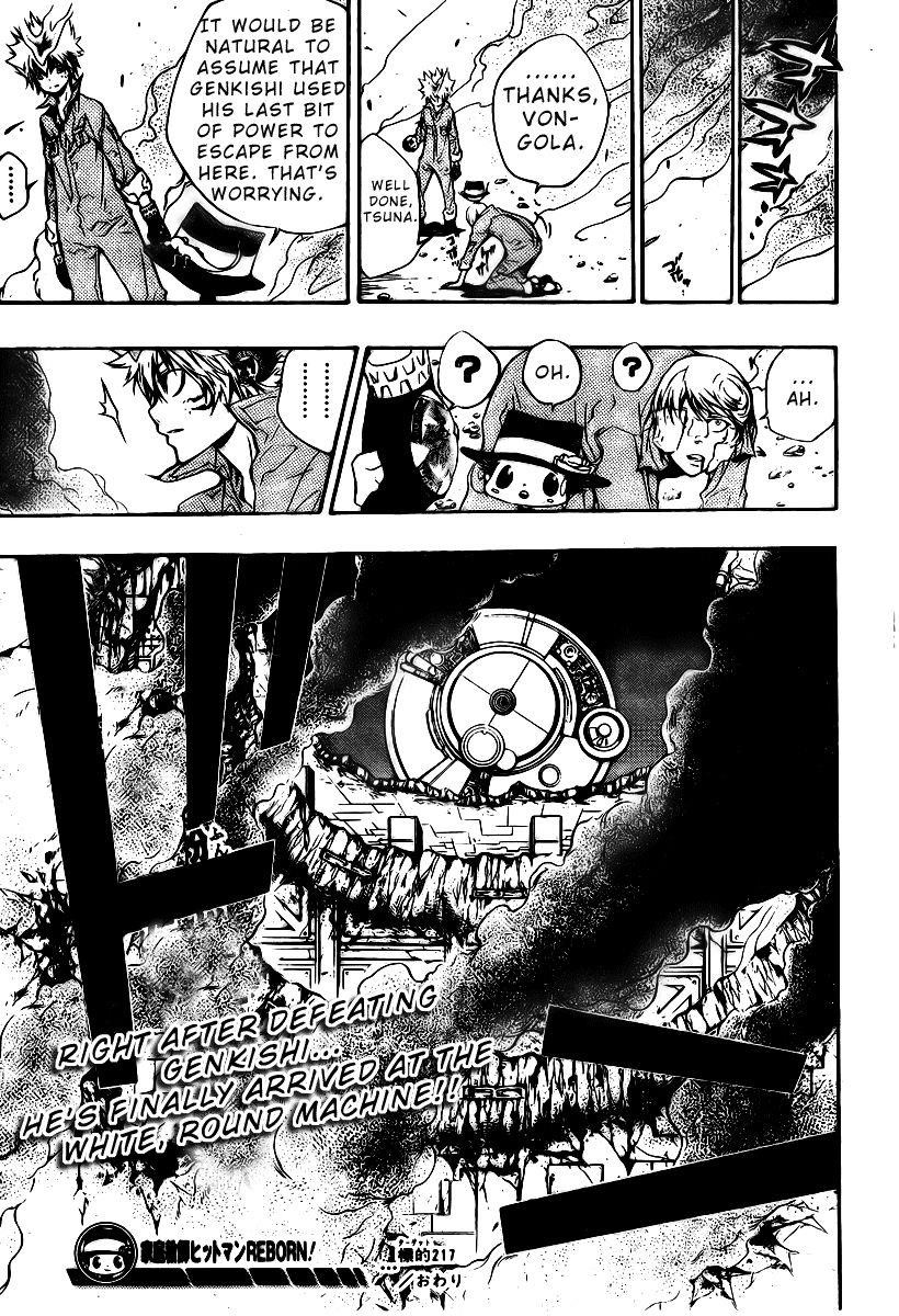 Hitman Reborn Chapter 217 - Page 16