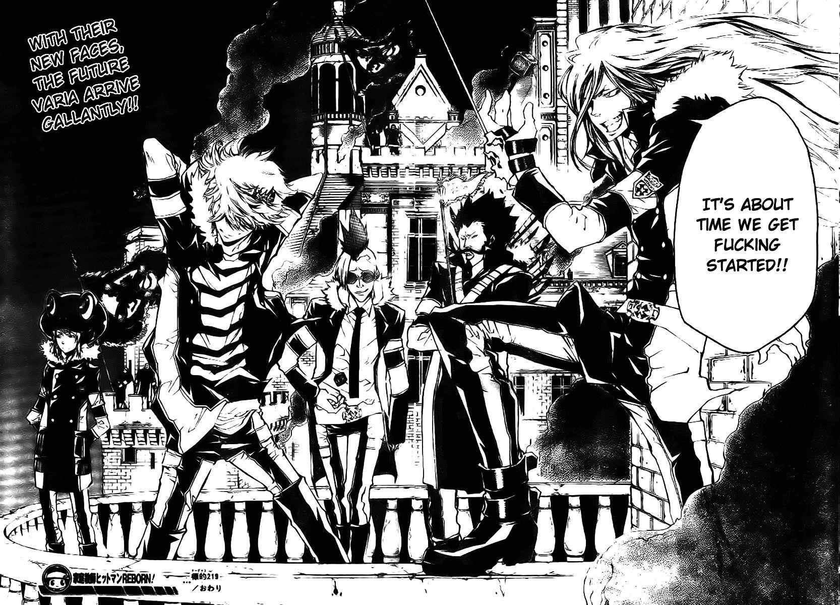 Hitman Reborn Chapter 219 - Page 17