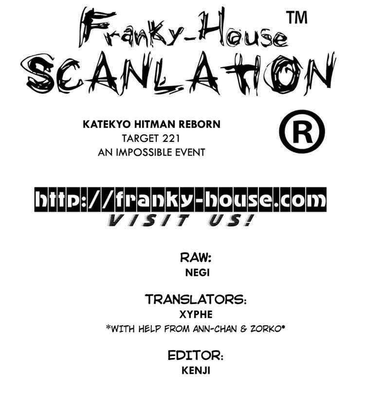 Hitman Reborn Chapter 221 - Page 18