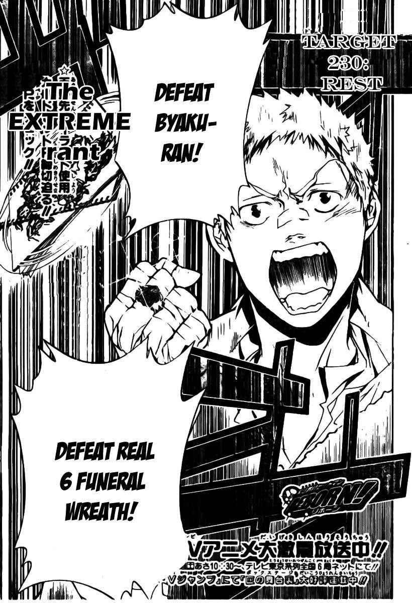 Hitman Reborn Chapter 230 - Page 3