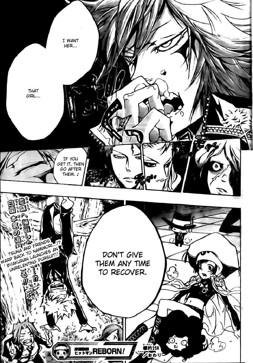 Hitman Reborn Chapter 256 - Page 16