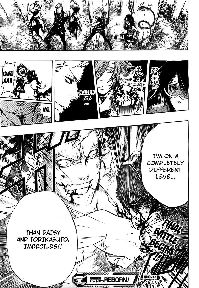 Hitman Reborn Chapter 265 - Page 16