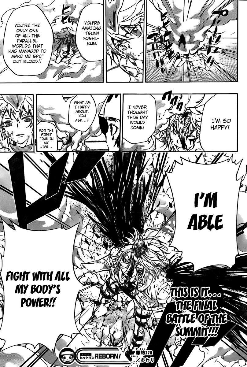 Hitman Reborn Chapter 278 - Page 17