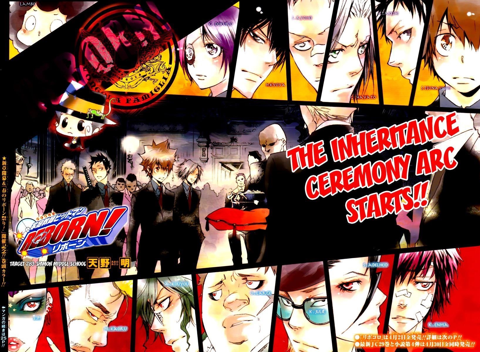 Hitman Reborn Chapter 283 - Page 2