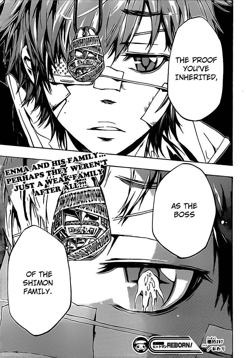 Hitman Reborn Chapter 287 - Page 17