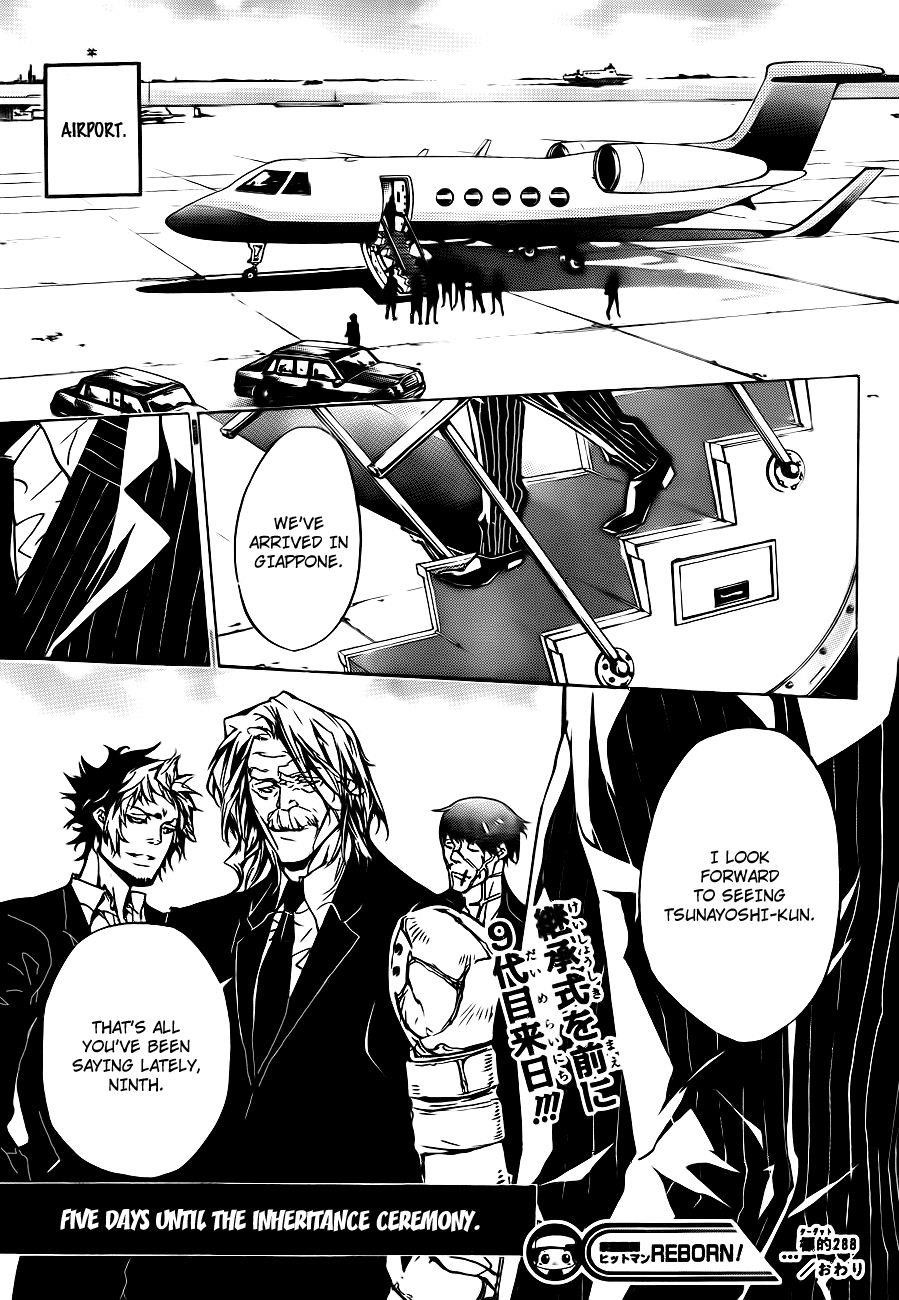 Hitman Reborn Chapter 288 - Page 17