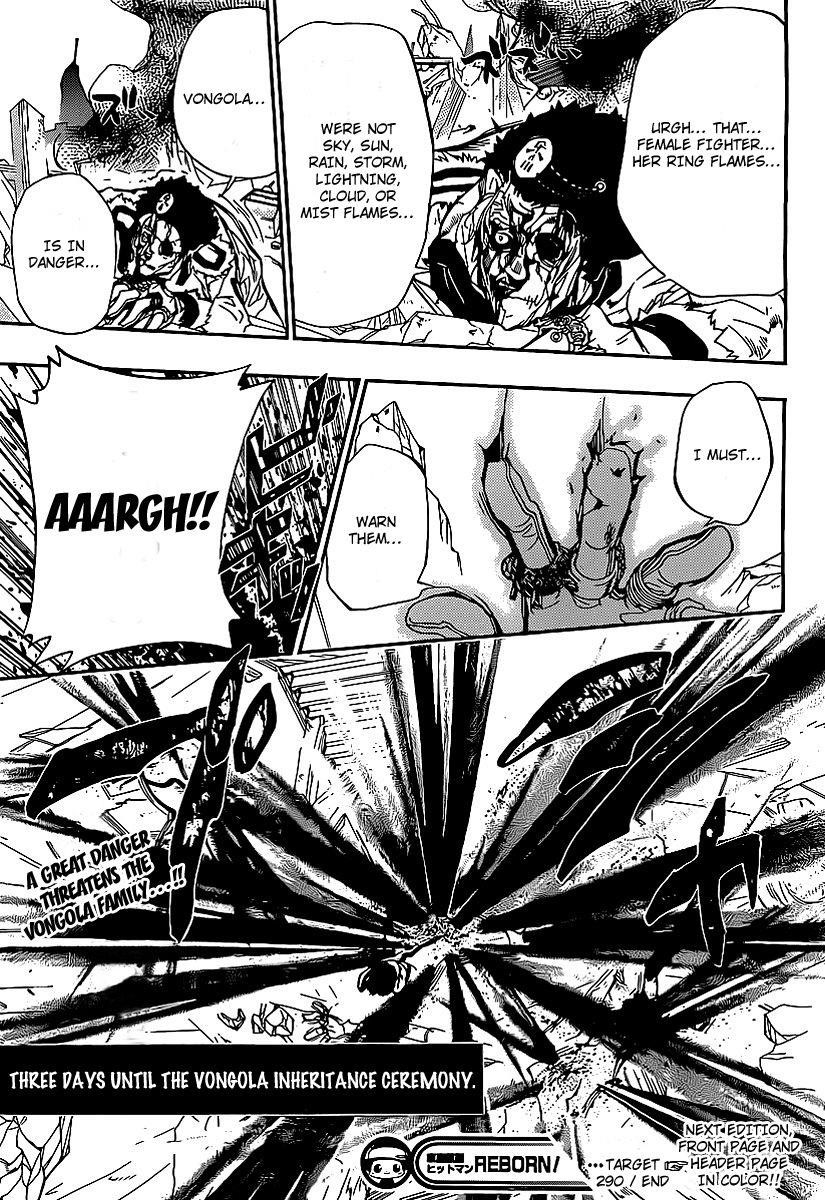 Hitman Reborn Chapter 290 - Page 17