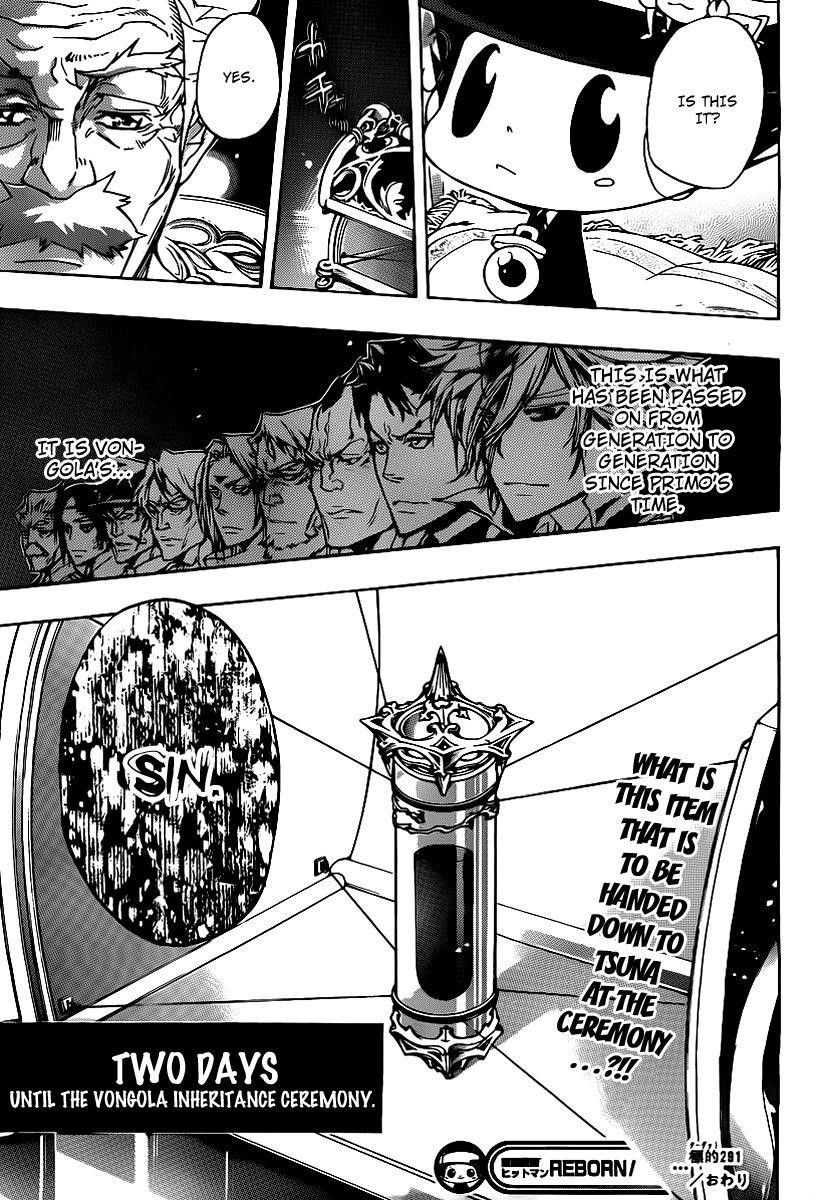 Hitman Reborn Chapter 291 - Page 19