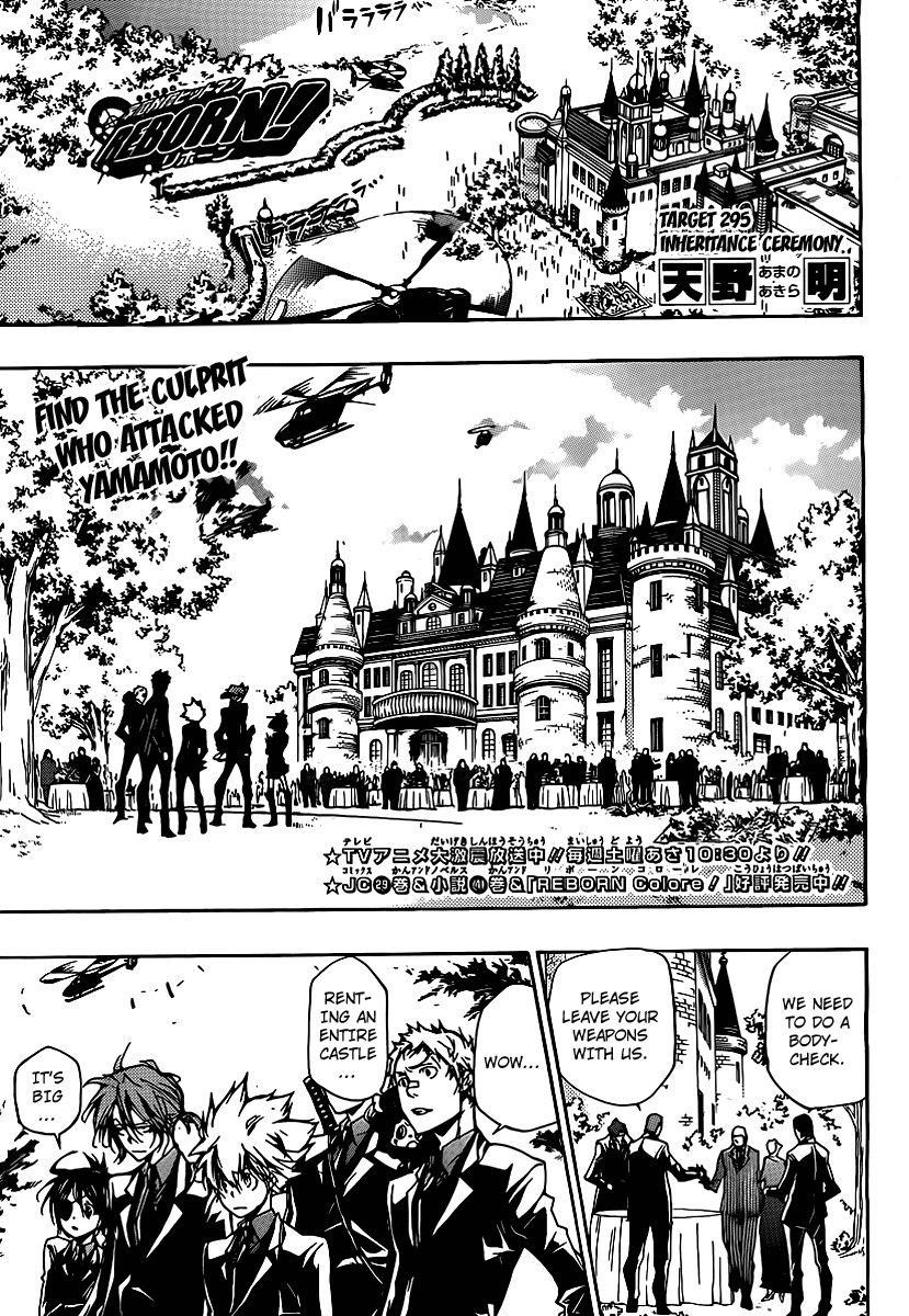 Hitman Reborn Chapter 295 - Page 1
