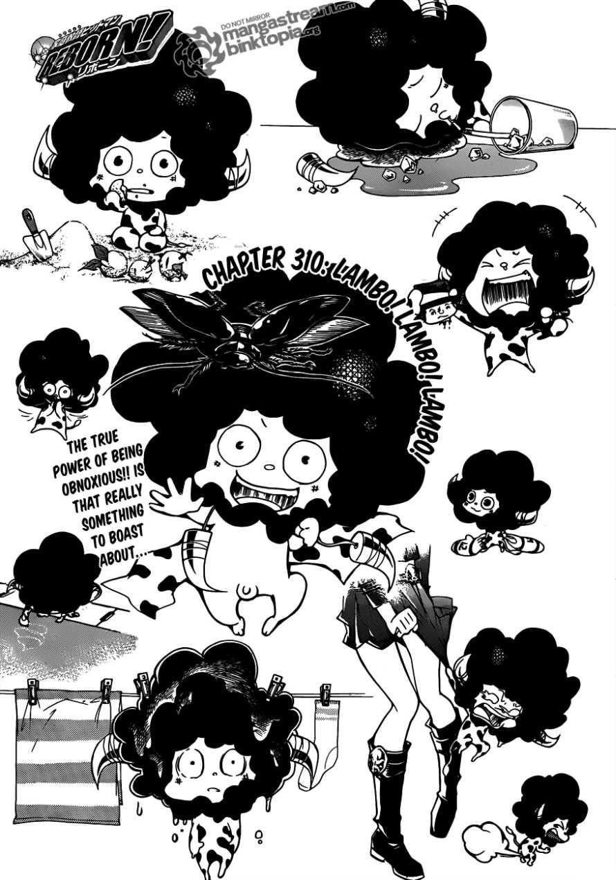 Hitman Reborn Chapter 310 - Page 1