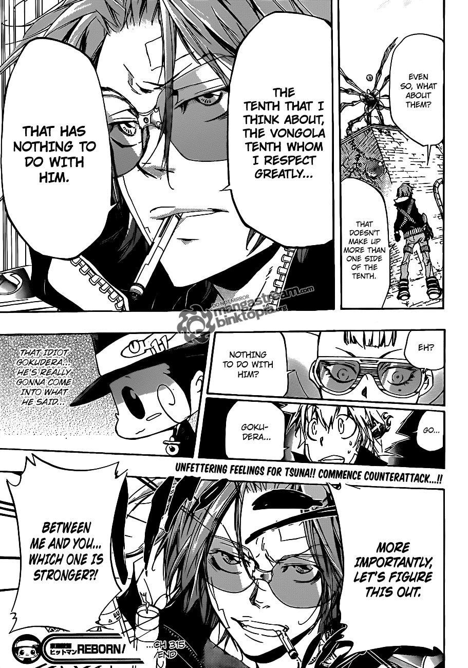 Hitman Reborn Chapter 315 - Page 17