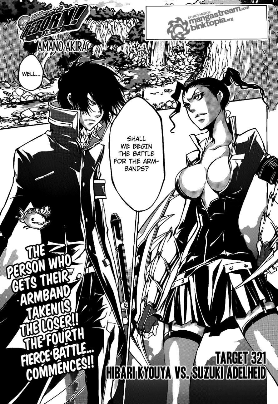 Hitman Reborn Chapter 321 - Page 1