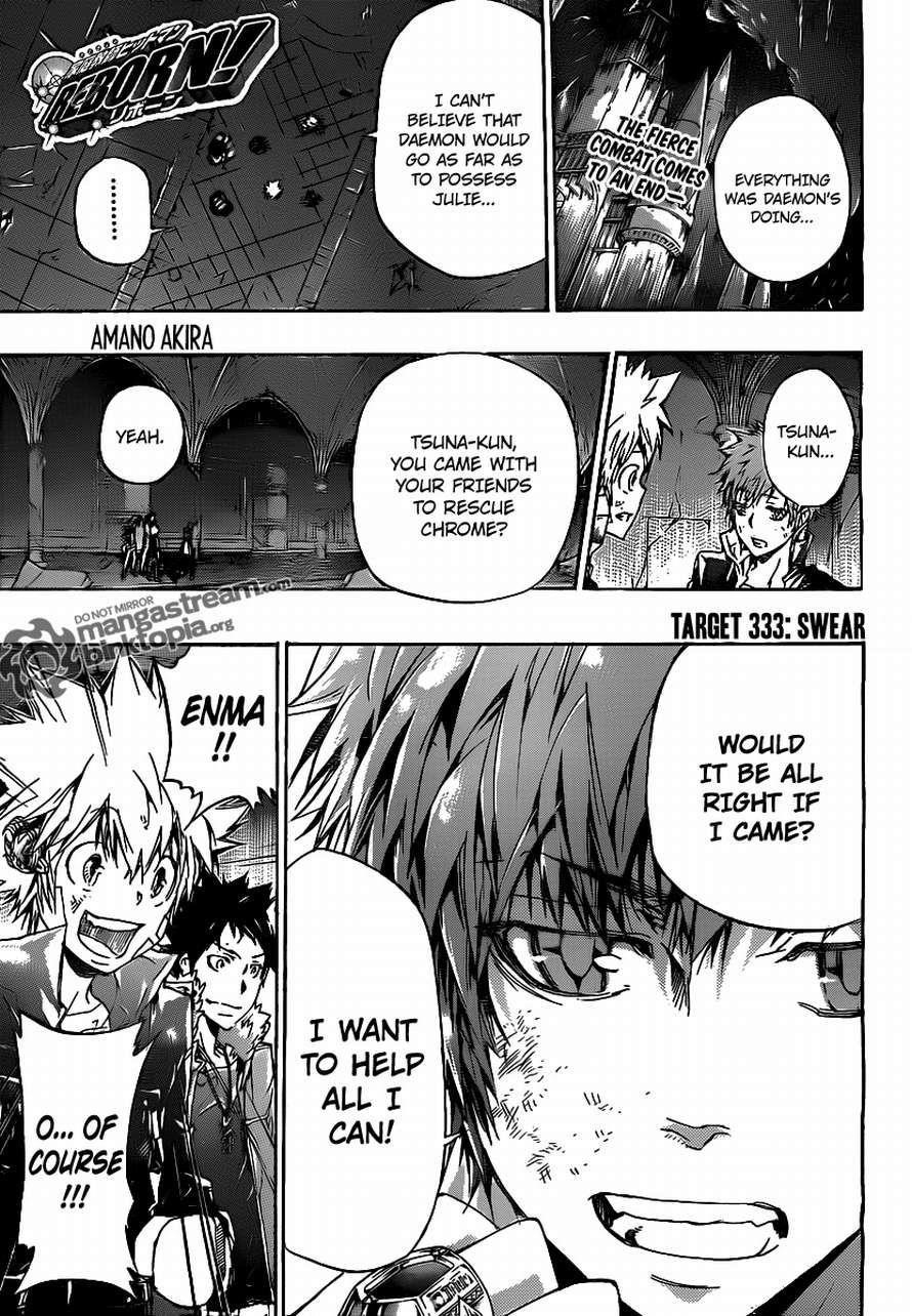 Hitman Reborn Chapter 333 - Page 1